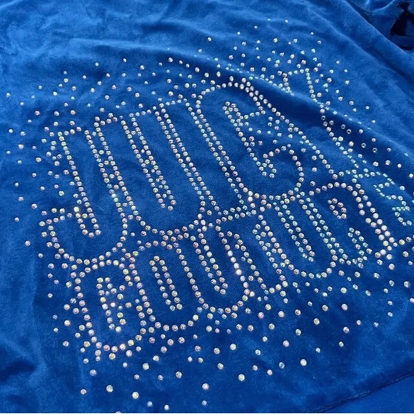 Juicy Couture Y2K Royal Blue Tracksuit No Flaws - Picture 10 of 14